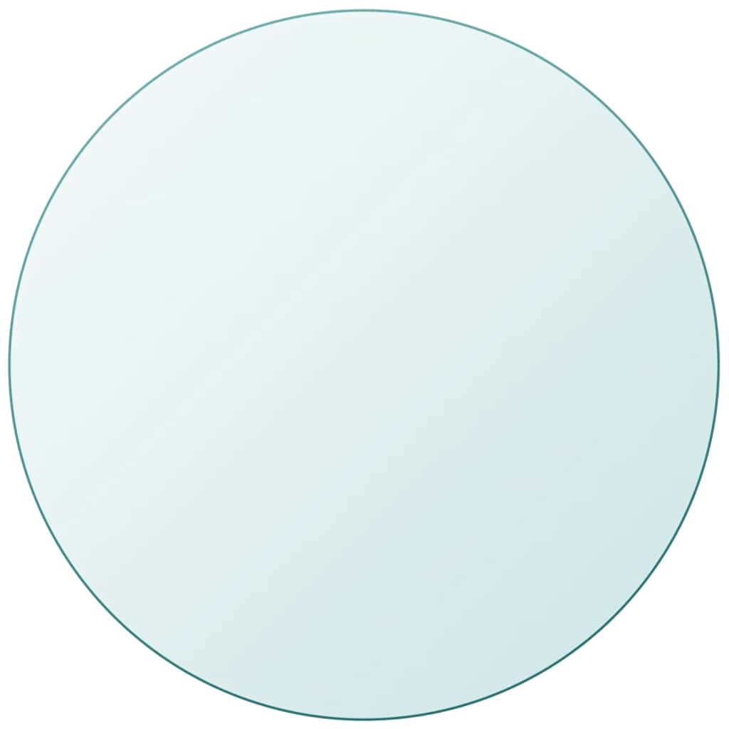 Superficie Tavolo in Vetro Temperato Rotonda 400 mm 243625