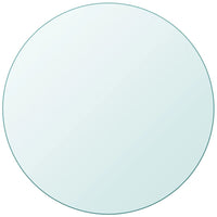 Piano Tavolo in Vetro Temperato Rotondo 900 mmcod mxl 105397