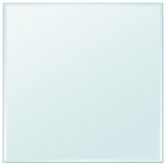 Piano Tavolo in Vetro Temperato Quadrato 700x700 mm cod mxl 75734