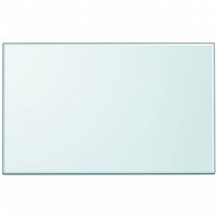 Piano Tavolo Vetro Temperato Rettangolare 1000x620 mm cod mxl 63113