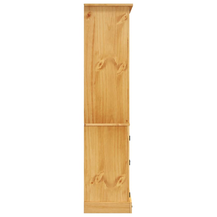 Credenza in Legno di Pino Messicano Corona Range 80x40x170 cm 243734