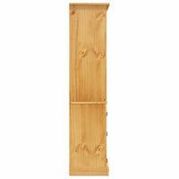 Credenza-Buffet-Armadio da cucina in Legno di Pino Messicano Corona Range 80x40x170 cm