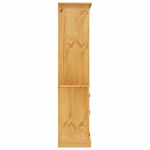 Credenza-Buffet-Armadio da cucina in Legno di Pino Messicano Corona Range 80x40x170 cm