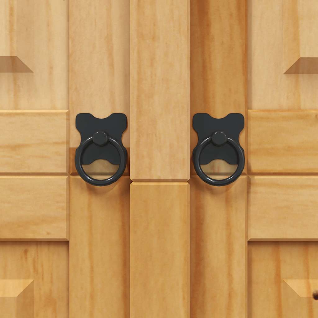 Credenza-Buffet-Armadio da cucina in Legno di Pino Messicano Corona Range 80x40x170 cm