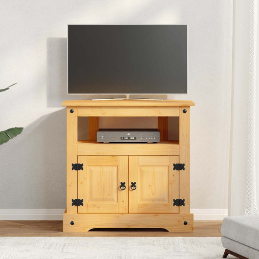 Tavolo Console in Pino Messicano Corona Range 80x43x78 cm