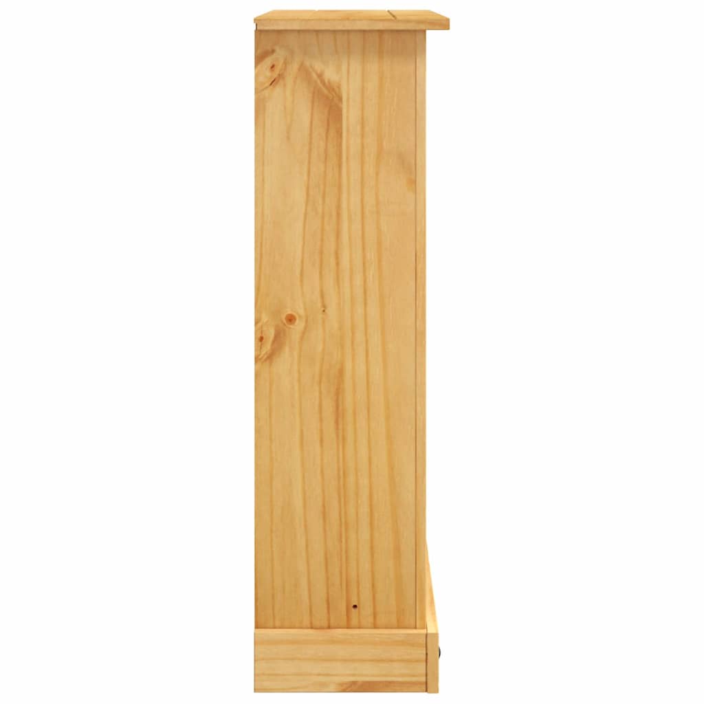 Libreria a 3 Ripiani Pino Messicano Corona Range 80x29x100 cm 243745