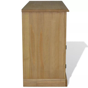 Mobile TV TV buffet design pratico gamma Corona in pino messicano 80 cm 2502212