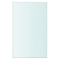 Mensola in Vetro Trasparente 20x12 cm 243802