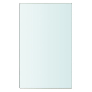 Mensola in Vetro Trasparente 20x12 cm 243802