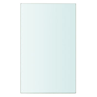 Pannello per ripiano in vetro trasparente 20 x 12 cm 2702167/2