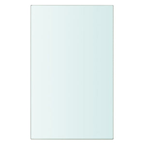 Pannello per ripiano in vetro trasparente 20 x 12 cm 2702167/2
