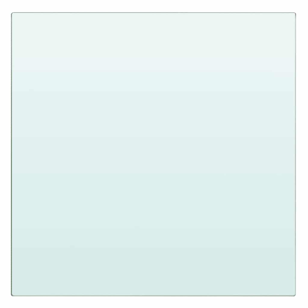 Mensola in Vetro Trasparente 20x20 cm cod mxl 33509