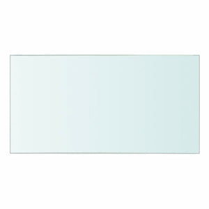 Pannello ripiano in vetro trasparente 30 x 15 cm 2702173/2
