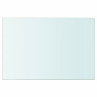 Pannello per ripiano in vetro trasparente 30 x 20 cm 2702174/2