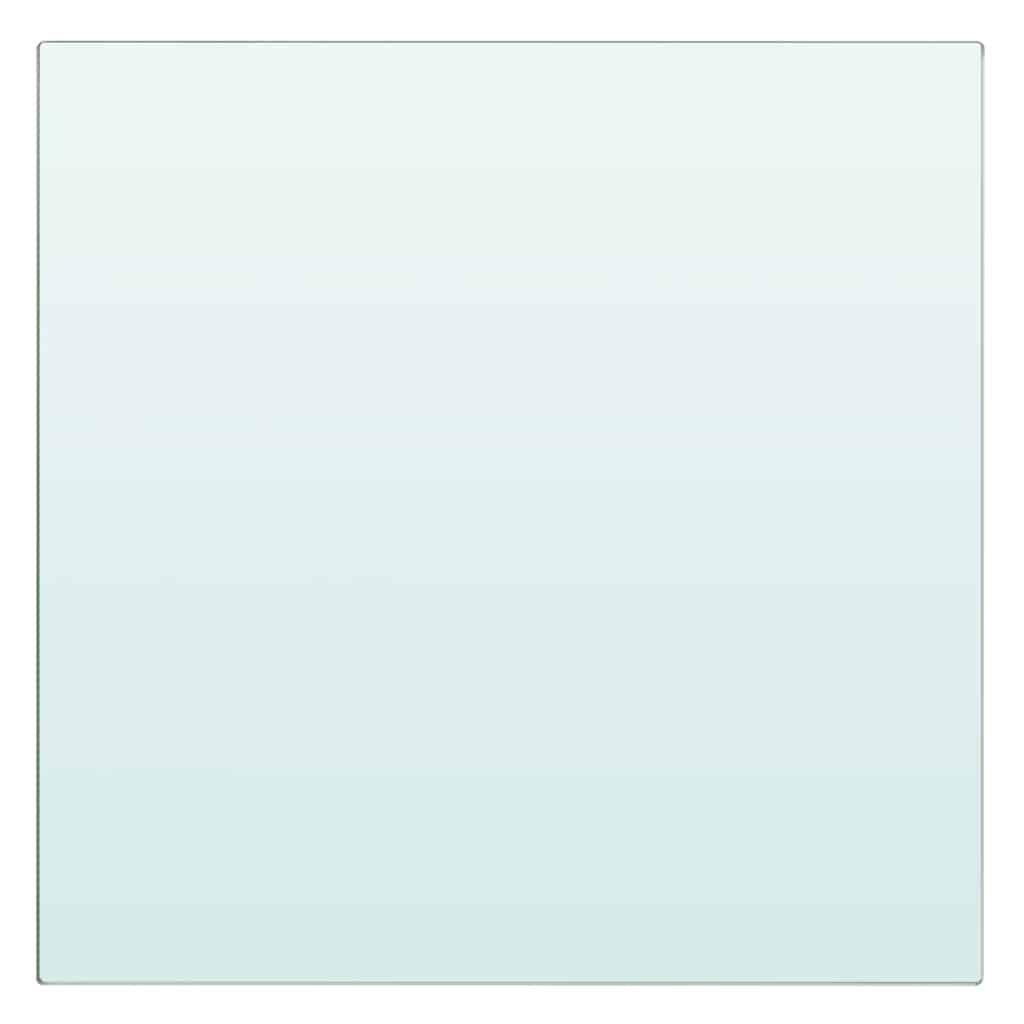 Mensola in Vetro Trasparente 30x30 cm cod mxl 33396