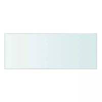 Pannello per ripiano in vetro trasparente 40 x 15 cm 2702178/2