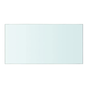 Pannello per ripiano in vetro trasparente 40 x 20 cm 2702179/2