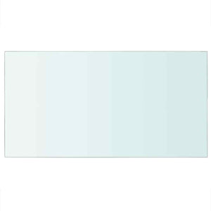 Mensola in Vetro Trasparente 40x25 cm 243815