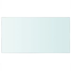 Pannello per ripiano in vetro trasparente 40 x 25 cm 2702180/2