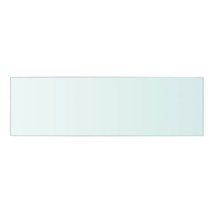 Mensola in Vetro Trasparente 50x15 cm 243818