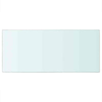 Mensola in Vetro Trasparente 50x25 cm cod mxl 33451