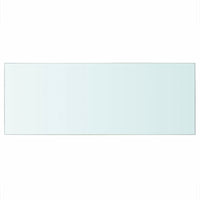 Pannello per ripiano in vetro trasparente 60 x 25 cm 2702190/2