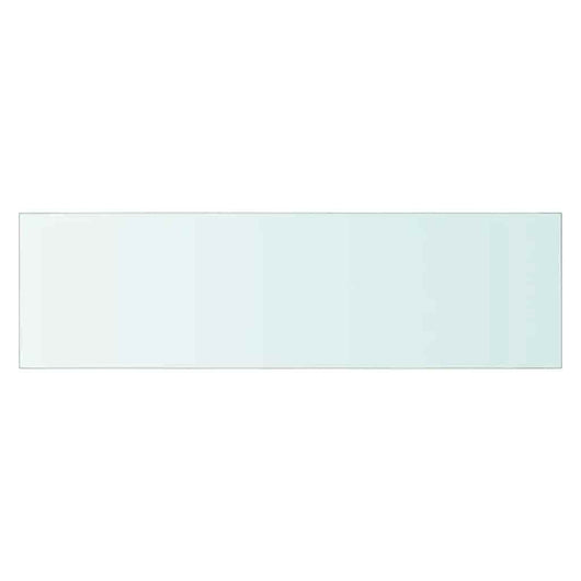Mensola in Vetro Trasparente 70x20 cm 243829