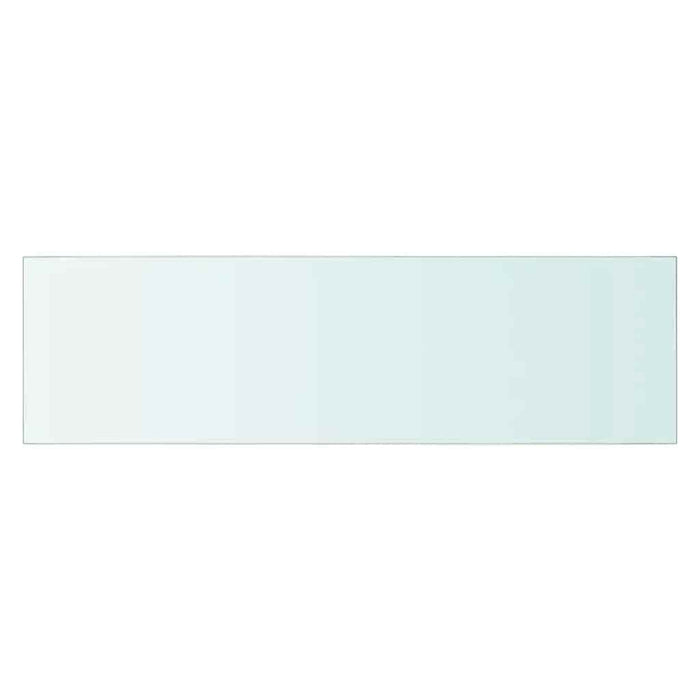 Mensola in Vetro Trasparente 70x20 cm 243829