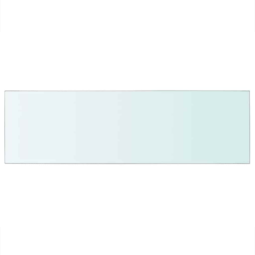Mensola in Vetro Trasparente 80x25 cm cod mxl 66266