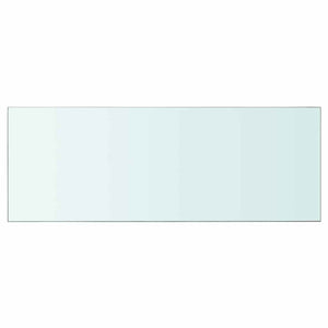 Mensola in Vetro Trasparente 80x30 cm 243836