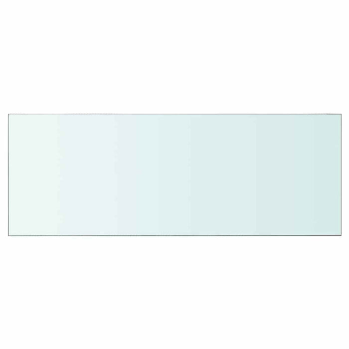 Mensola in Vetro Trasparente 80x30 cm 243836