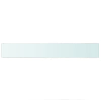 Mensola in Vetro Trasparente 90x12 cm 243837