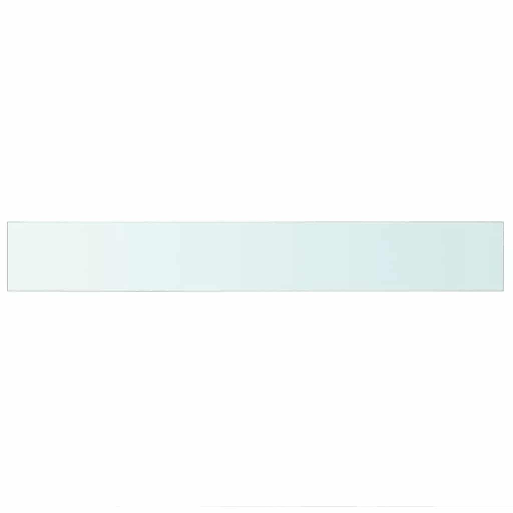 Mensola in Vetro Trasparente 90x12 cm cod mxl 33316