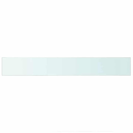 Mensola in Vetro Trasparente 90x12 cm cod mxl 33316