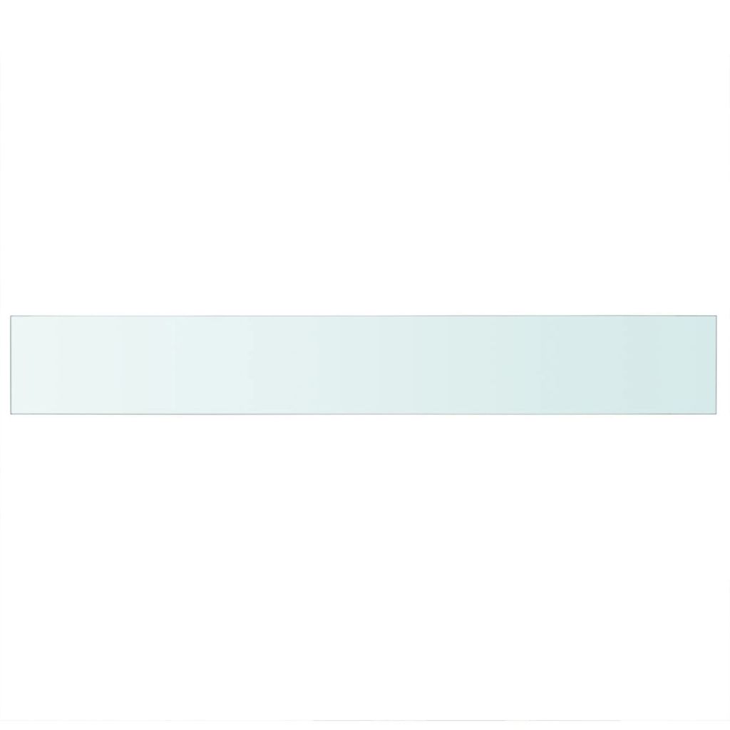 Pannello ripiano in vetro trasparente 90 x 12 cm 2702202/2