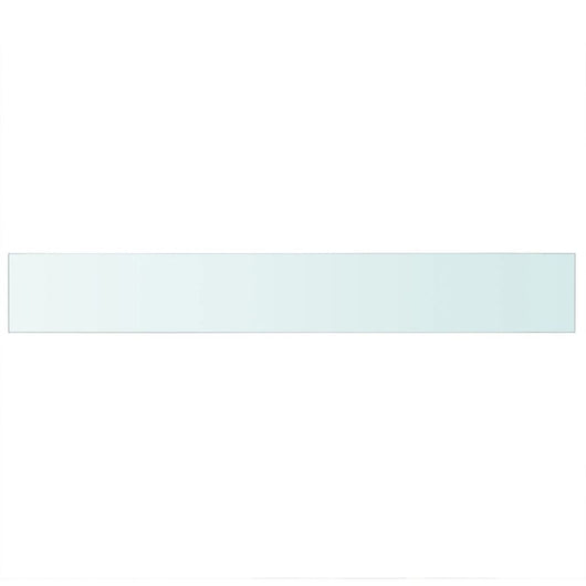 Pannello ripiano in vetro trasparente 90 x 12 cm 2702202/2