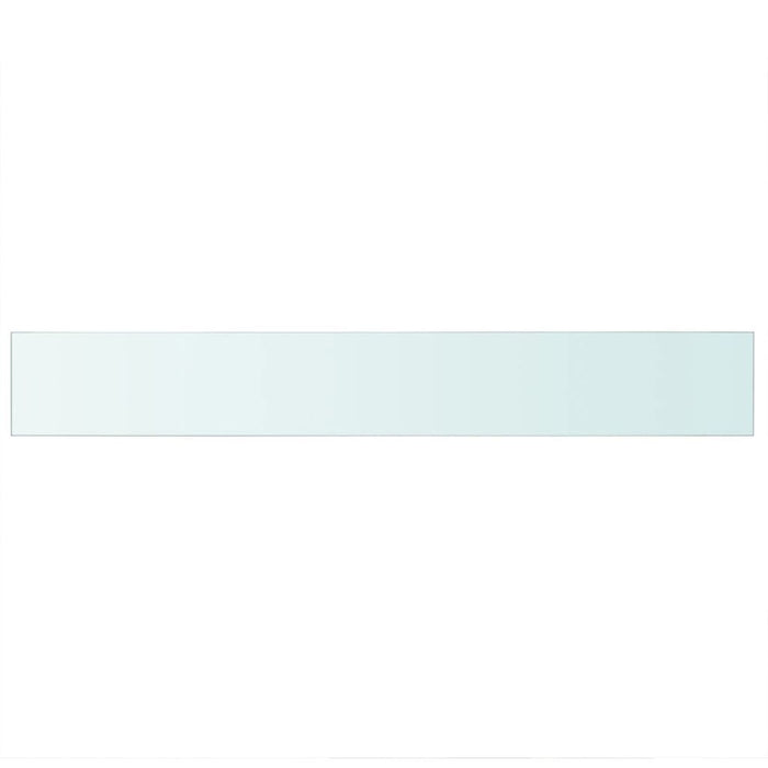 Pannello ripiano in vetro trasparente 90 x 12 cm 2702202/2