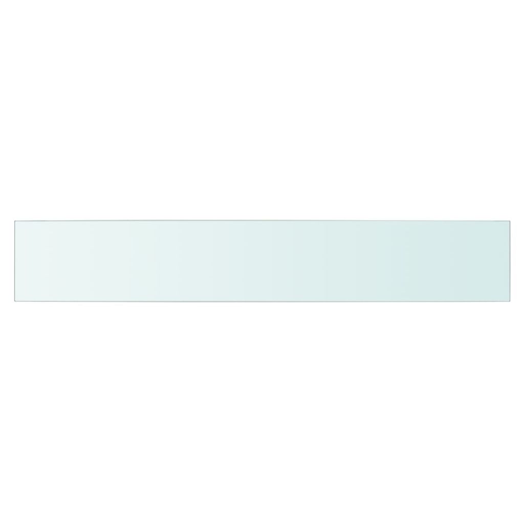 Pannello ripiano in vetro trasparente 90 x 15 cm 2702203/2
