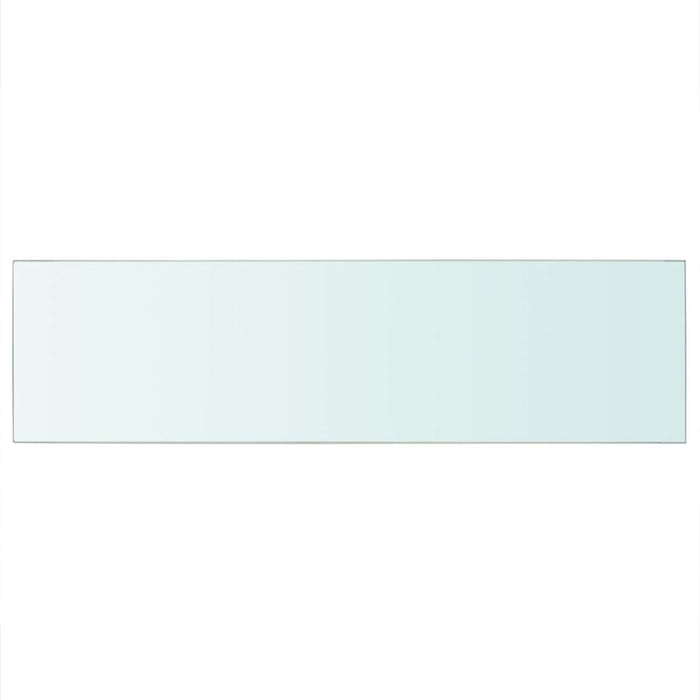 Pannello per ripiano in vetro trasparente 90 x 25 cm 2702205/2