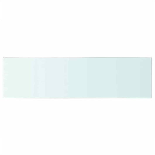 Mensola in Vetro Trasparente 90x25 cm cod mxl 33317