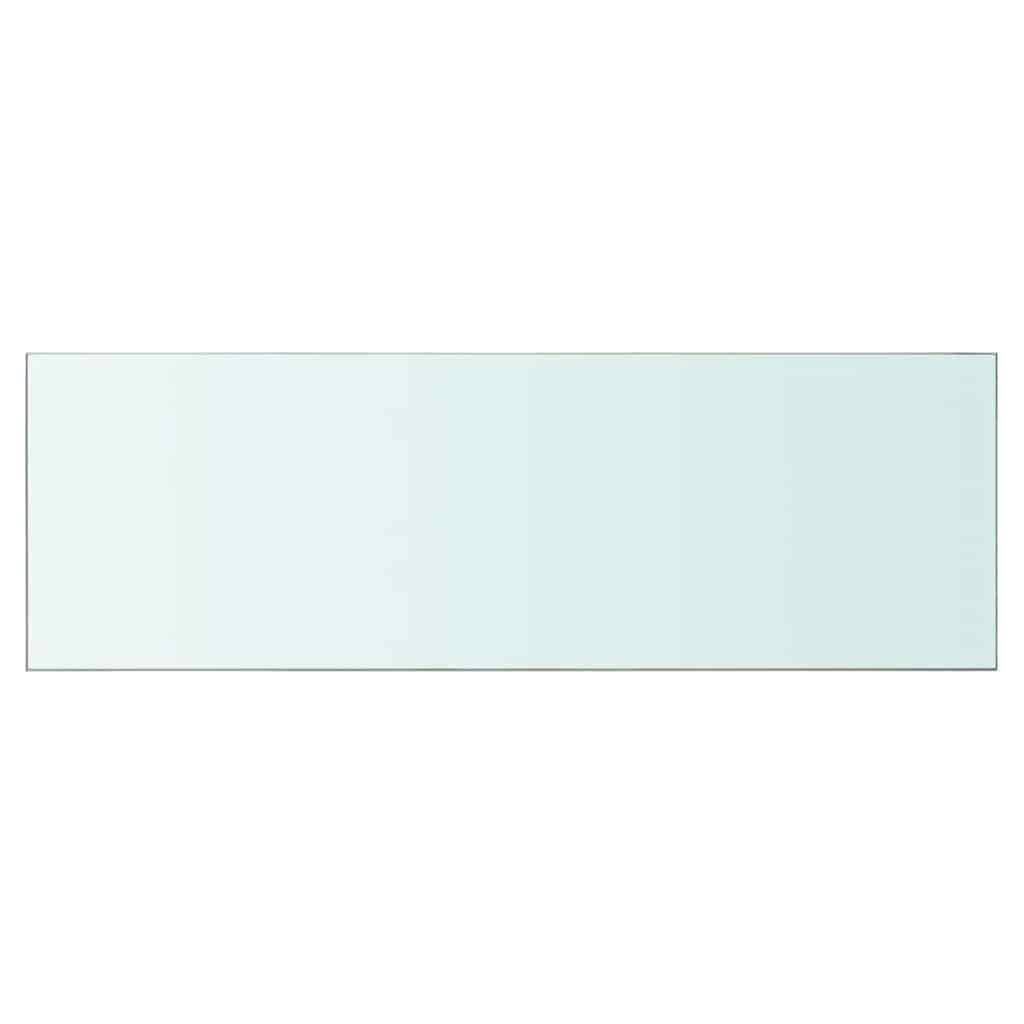 Mensola in Vetro Trasparente 90x30 cm cod mxl 54268