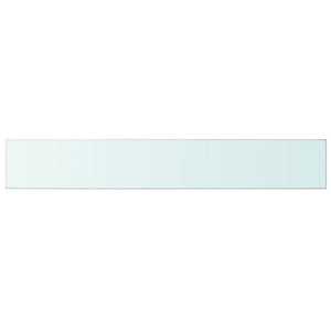 Pannello per ripiano in vetro trasparente 100 x 15 cm 2702208/2