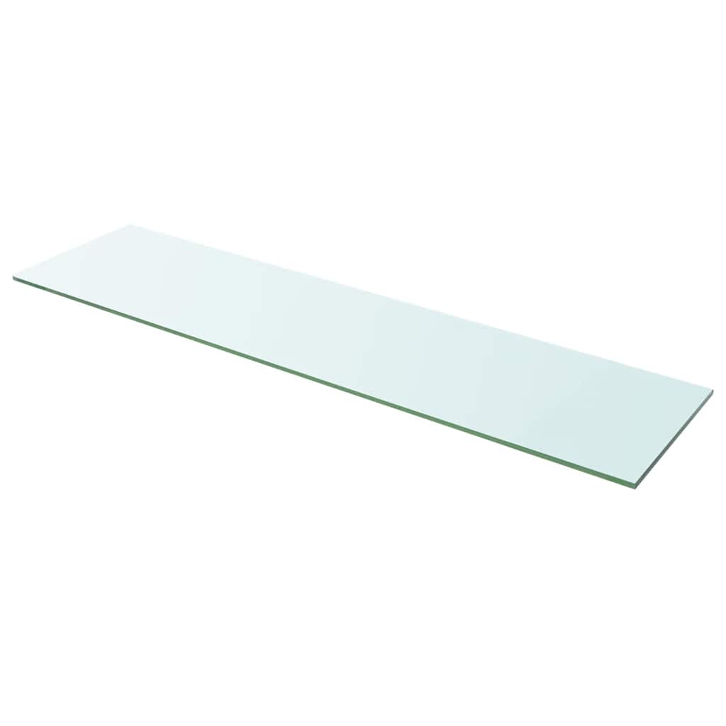 Mensola in Vetro Trasparente 100x25 cm cod mxl 33066