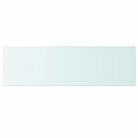 Pannello per ripiano in vetro trasparente 100 x 30 cm 2702211/2