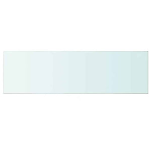 Mensola in Vetro Trasparente 100x30 cm cod mxl 53517