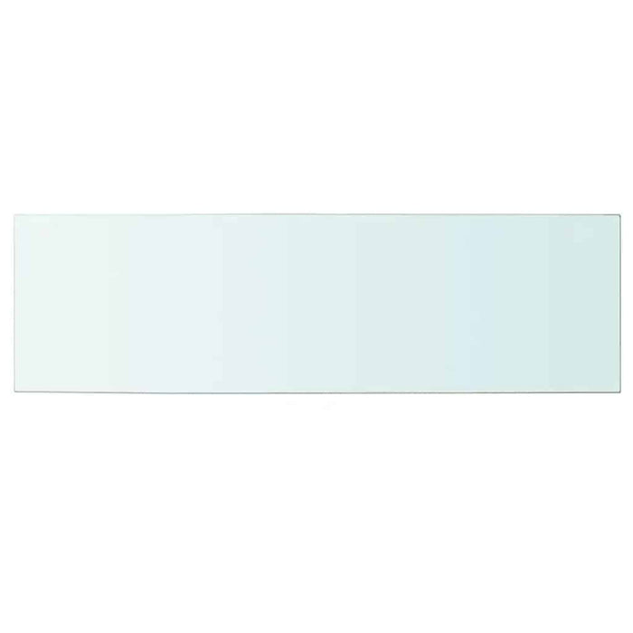 Mensola in Vetro Trasparente 100x30 cm cod mxl 53517