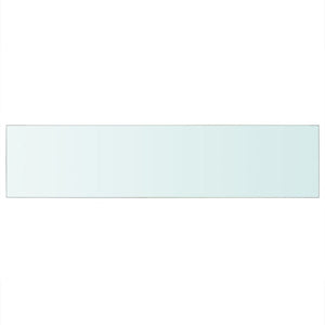 Pannello per ripiano in vetro trasparente 110 x 25 cm 2702215/2