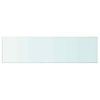 Mensola in Vetro Trasparente 110x30 cm cod mxl 33179