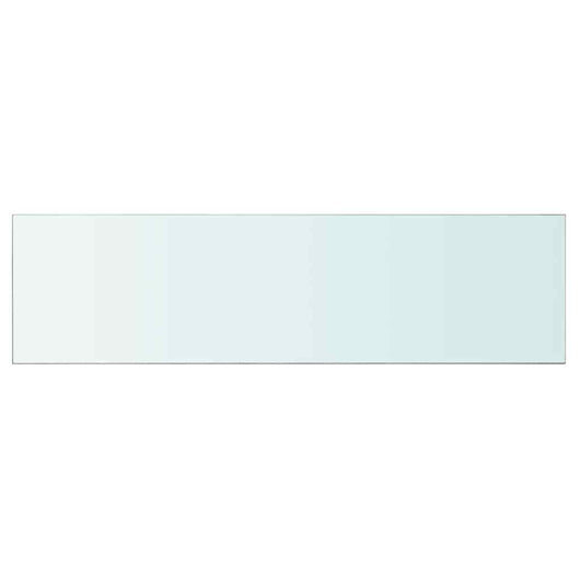 Mensola in Vetro Trasparente 110x30 cm cod mxl 33179