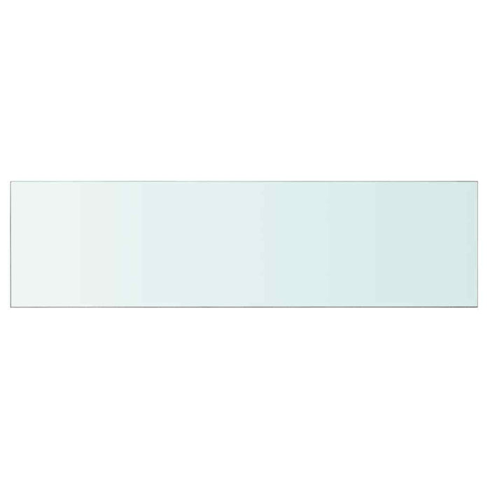 Mensola in Vetro Trasparente 110x30 cm cod mxl 33179